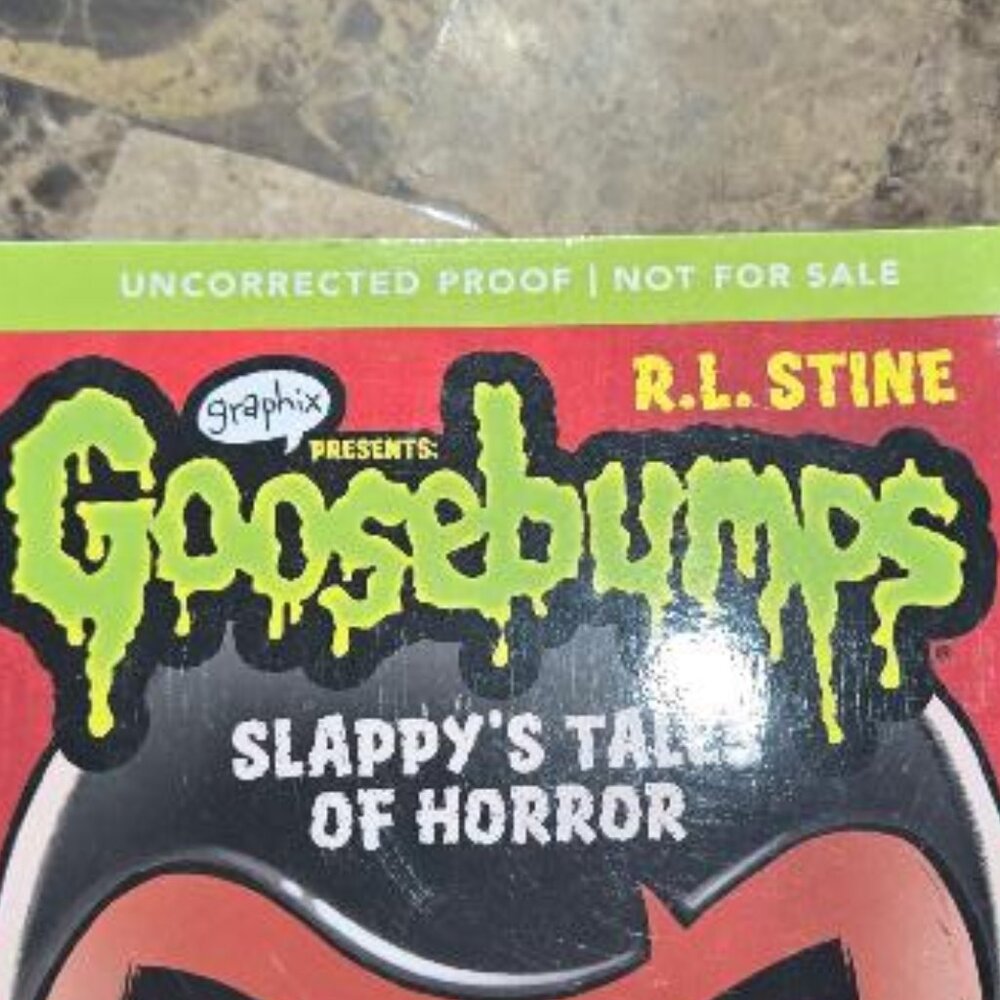 AUTOGRAPHED Goosebumps Limited Edition Tin with RARE Uncorrected Proof - Picture 5 of 5